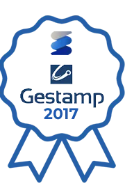 Placa del reconocimiento: Gestamp, 2017